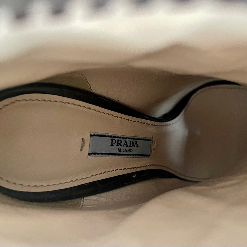 Prada platform ankle boot - Picture 8 of 8